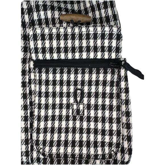 ROXY 5000 Size XS LimitedEdition Snow Jacket With Faux Fur Trim Hood Checkered - Picture 6 of 13